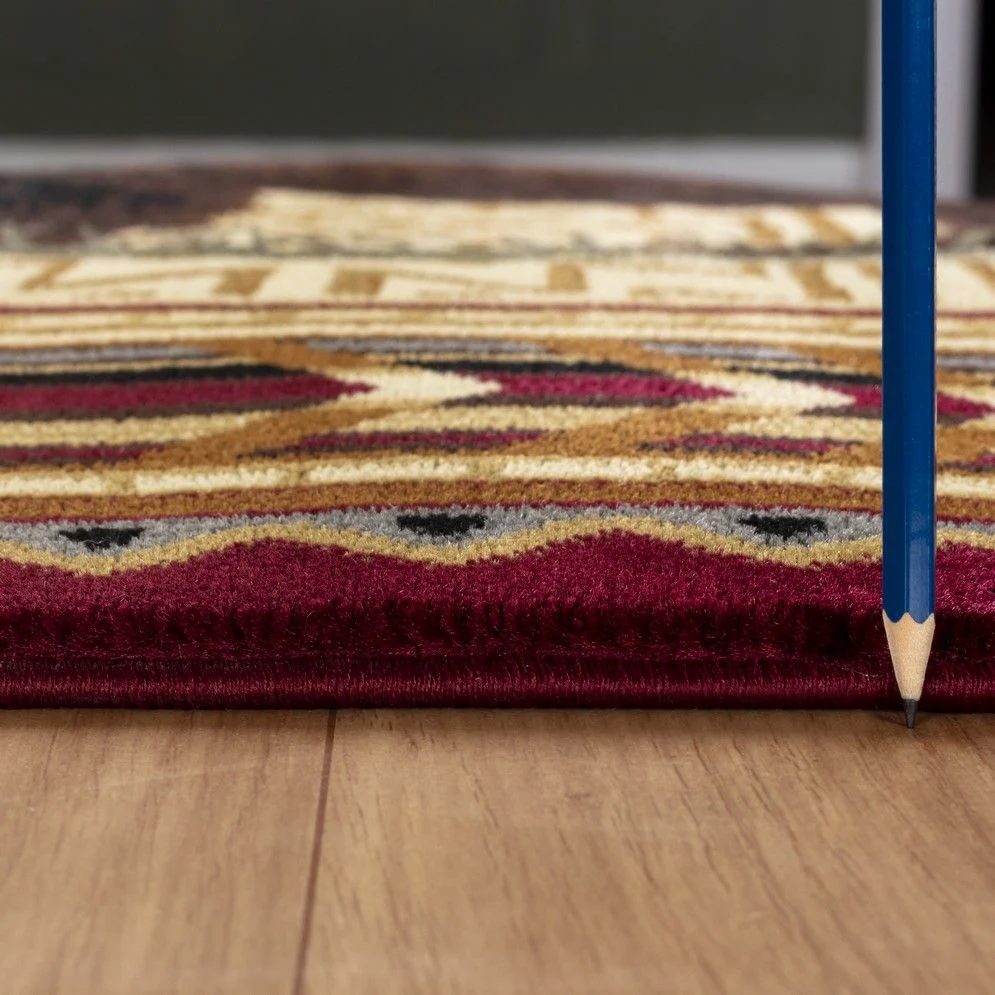 Nature's Nest - GC_CBL3007 Lodge Area Rug - Image 4