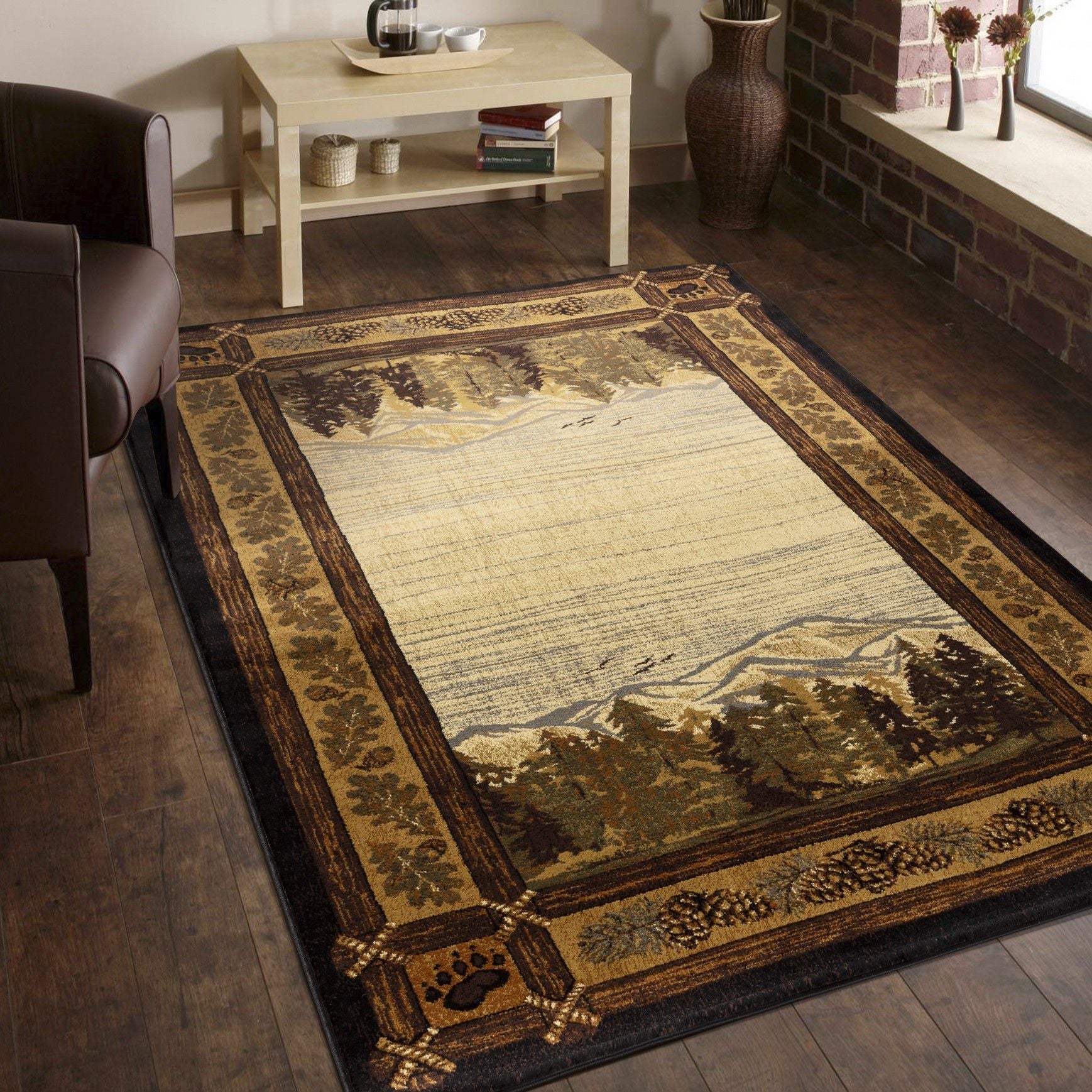Nature's Nest - GC_CBL3009 Lodge Area Rug - Image 5