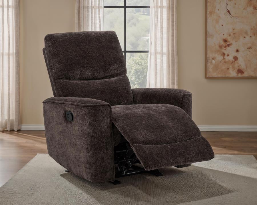 Navarro - Chenille Upholstered Glider Recliner - Image 6