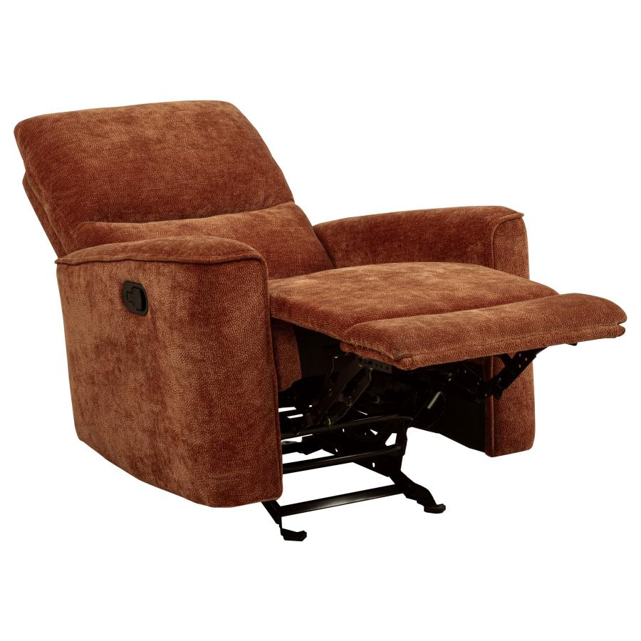 Navarro - Chenille Upholstered Glider Recliner - Image 9