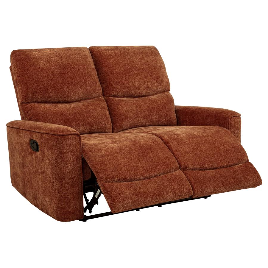 Navarro - Chenille Upholstered Reclining Loveseat - Image 2