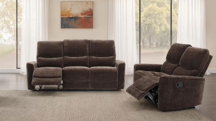 Navarro - Chenille Upholstered Reclining Sofa - Image 29
