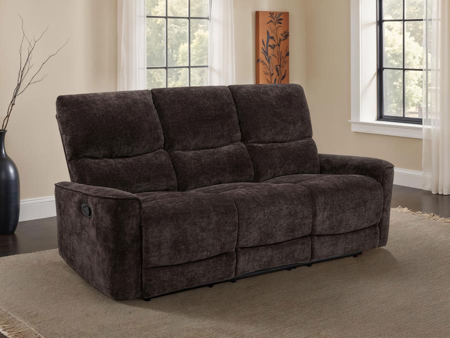 Navarro - Chenille Upholstered Reclining Sofa - Image 3