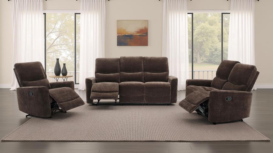 Navarro - Chenille Upholstered Reclining Sofa - Image 31