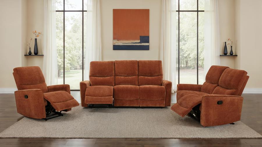 Navarro - Upholstered Reclining Sofa Set - Image 3