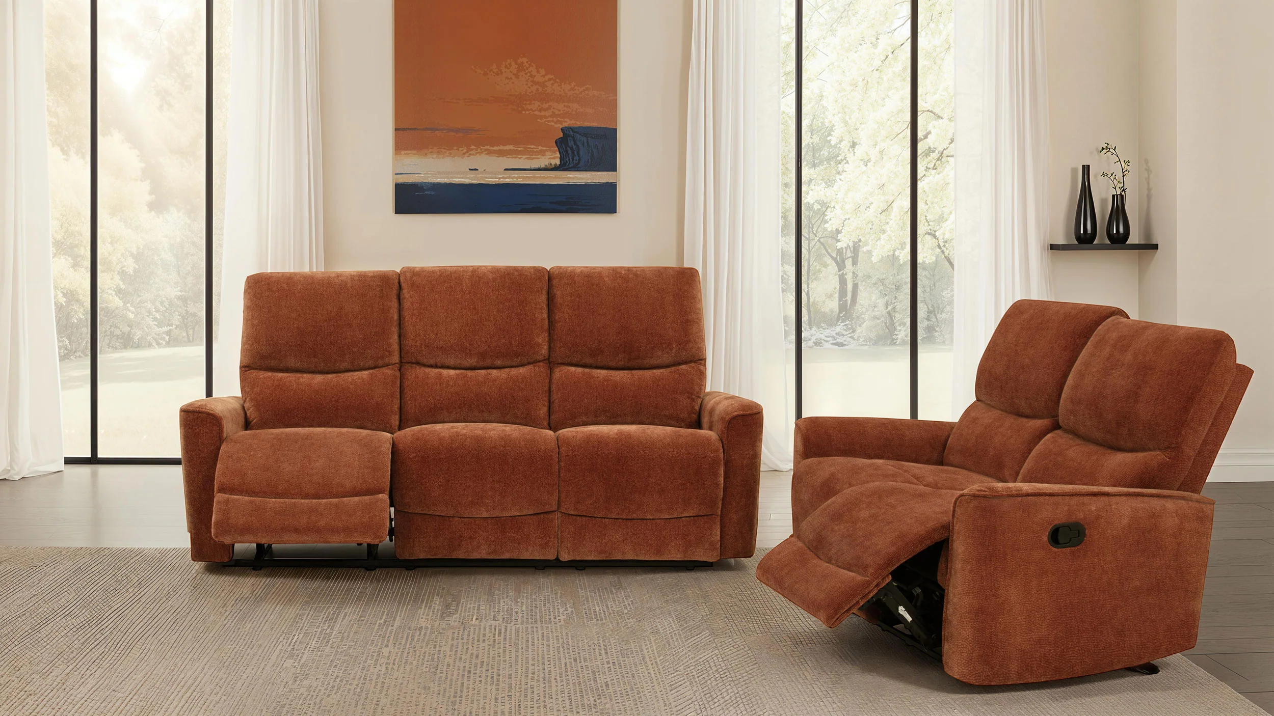 Navarro - Upholstered Reclining Sofa Set - Image 70
