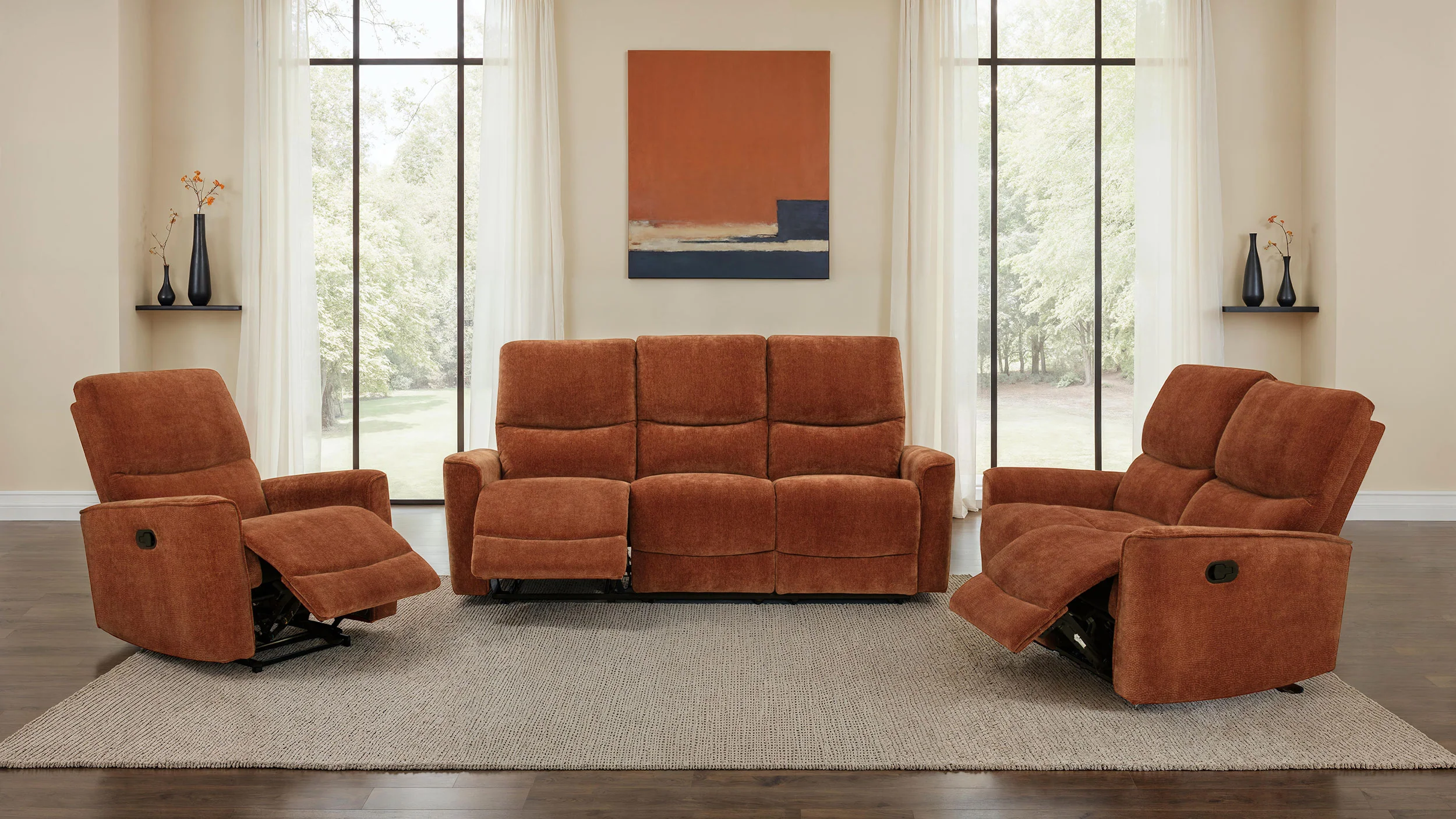 Navarro - Upholstered Reclining Sofa Set - Image 71