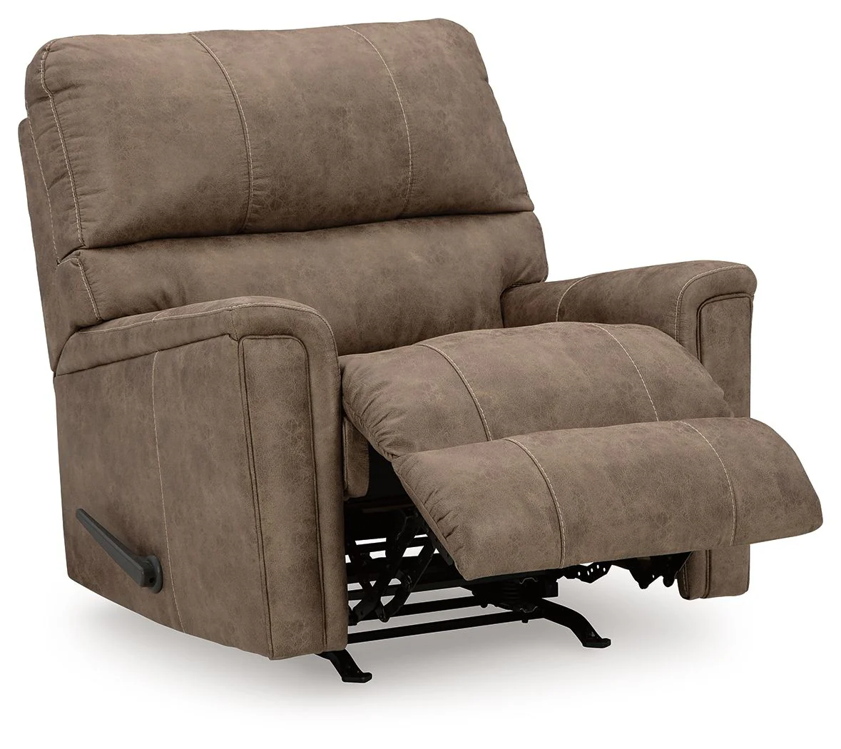 Navi - 3 Pc. - Sofa, Loveseat, Rocker Recliner - Fossil - Image 6