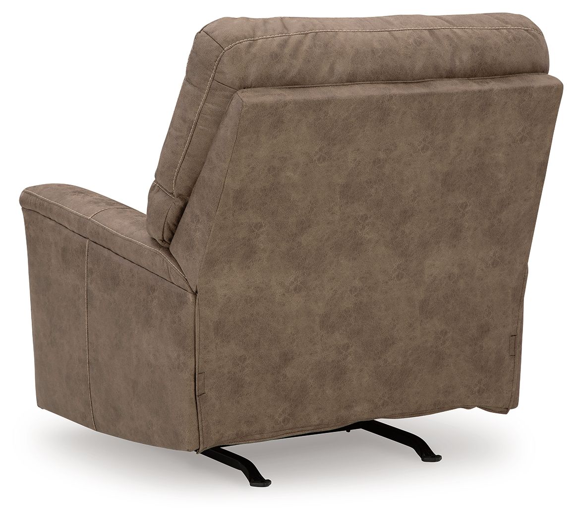 Navi - 3 Pc. - Sofa, Loveseat, Rocker Recliner - Fossil - Image 7