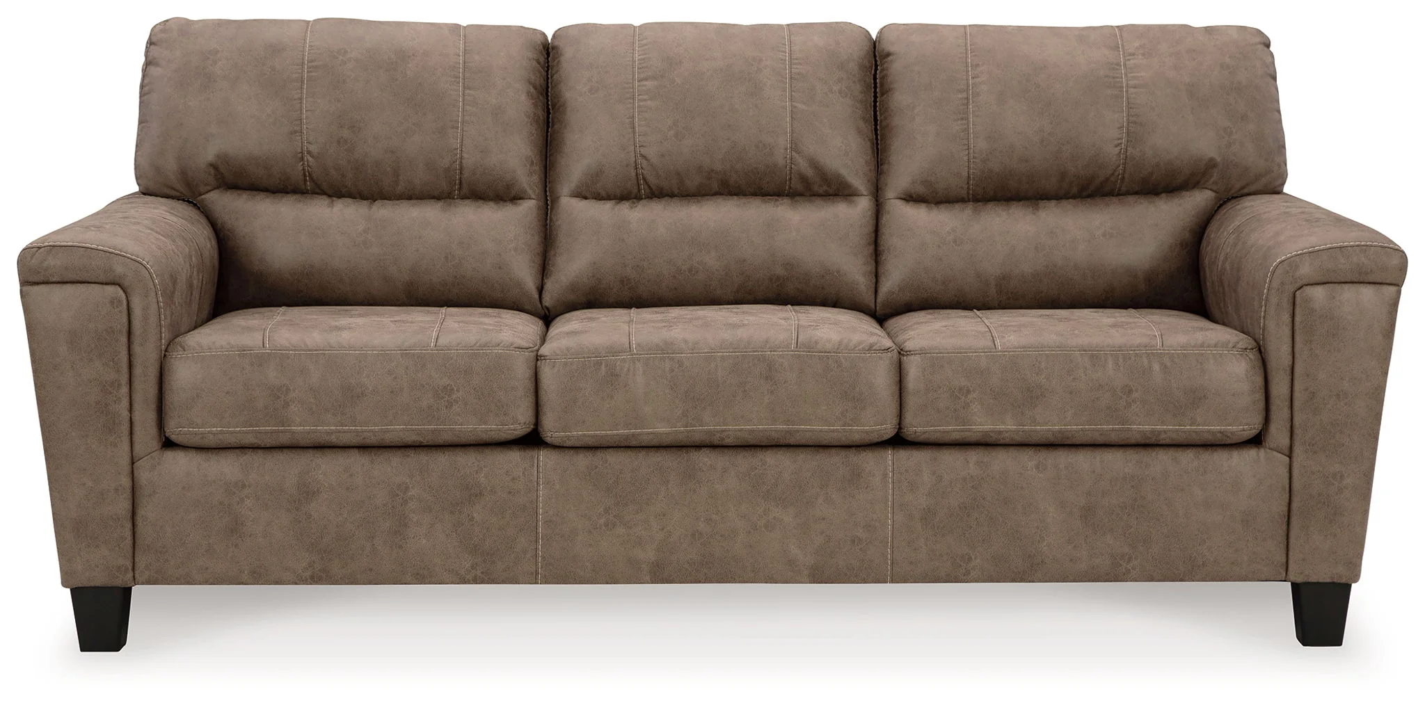 Navi - 3 Pc. - Sofa, Loveseat, Rocker Recliner - Fossil - Image 9
