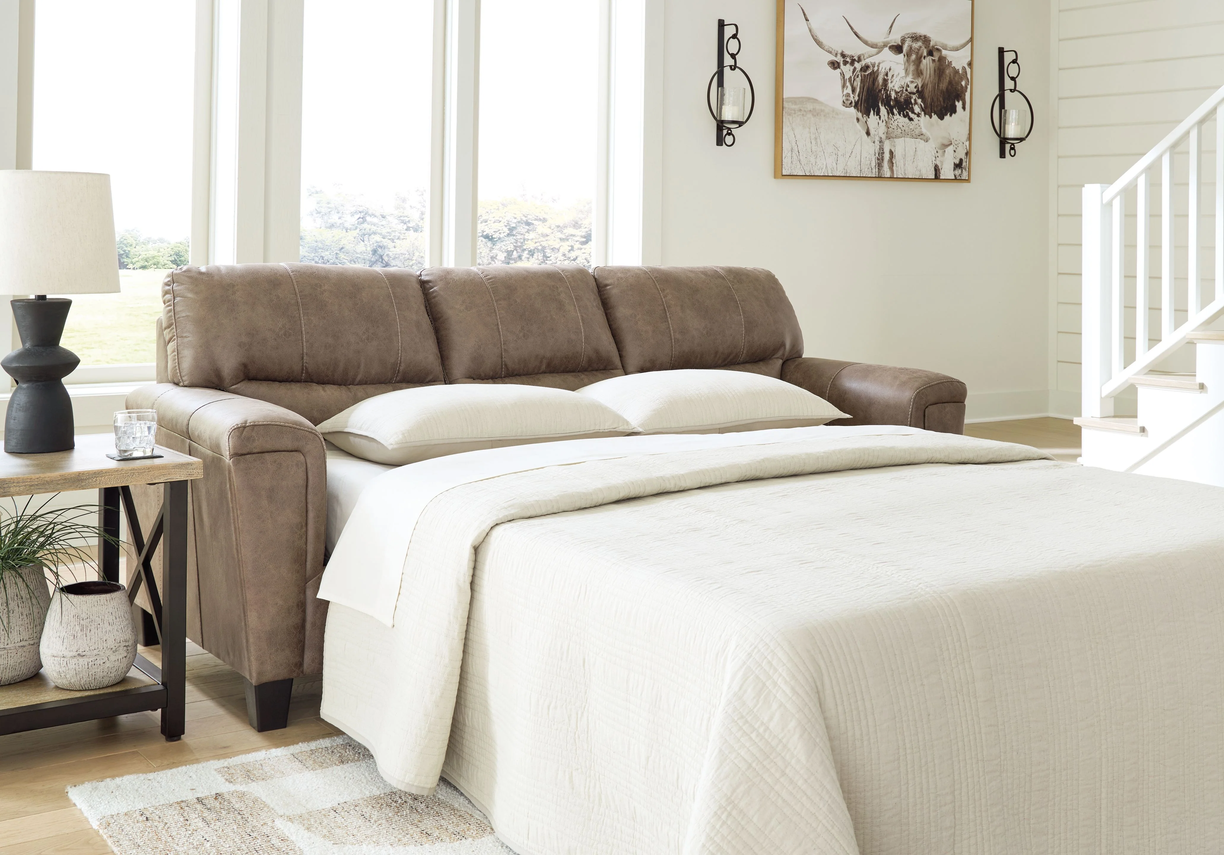 Navi - Queen Sofa Sleeper - Fossil - Image 7