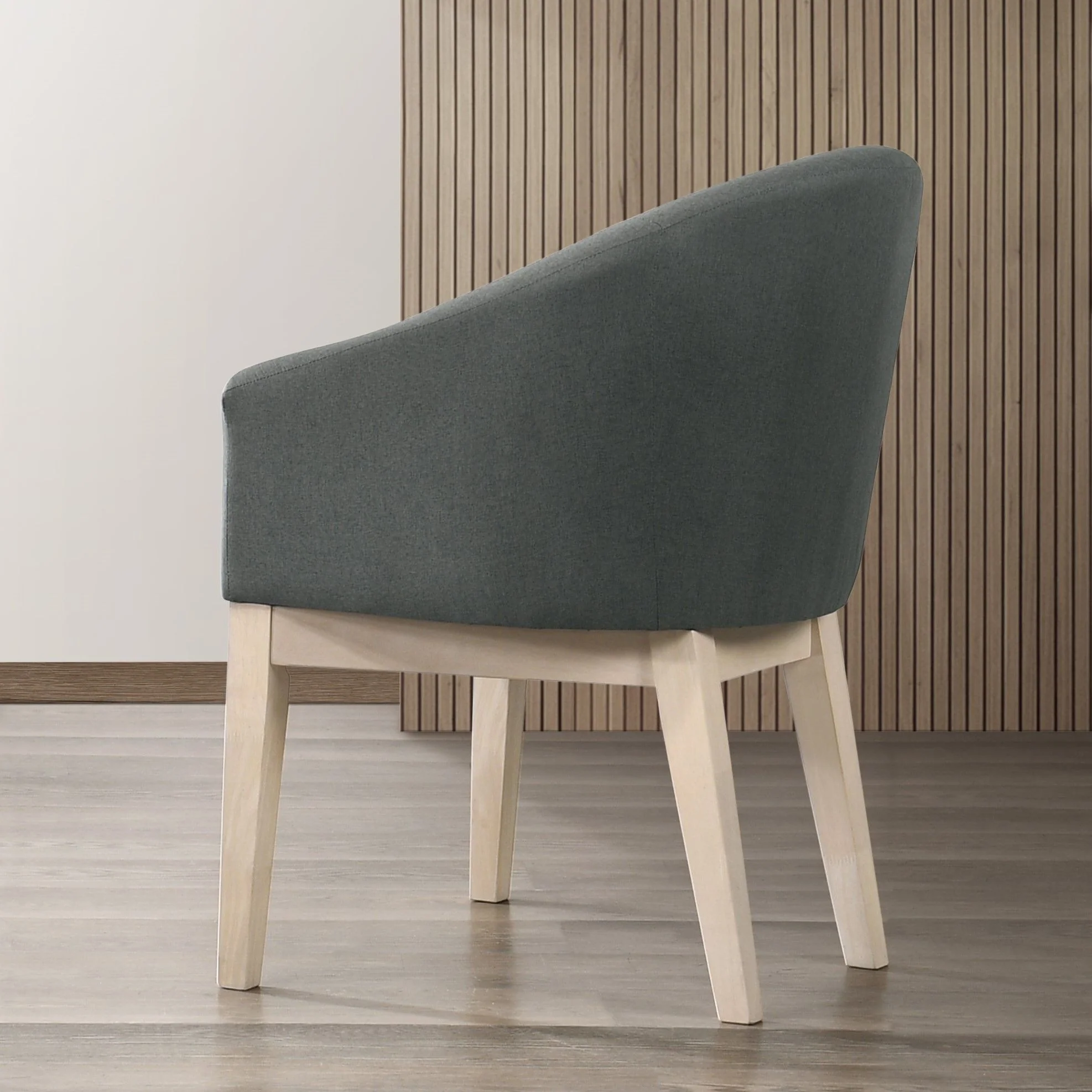 Neroli - Barrel Accent Chair (Set of 2) - Gray - Image 5