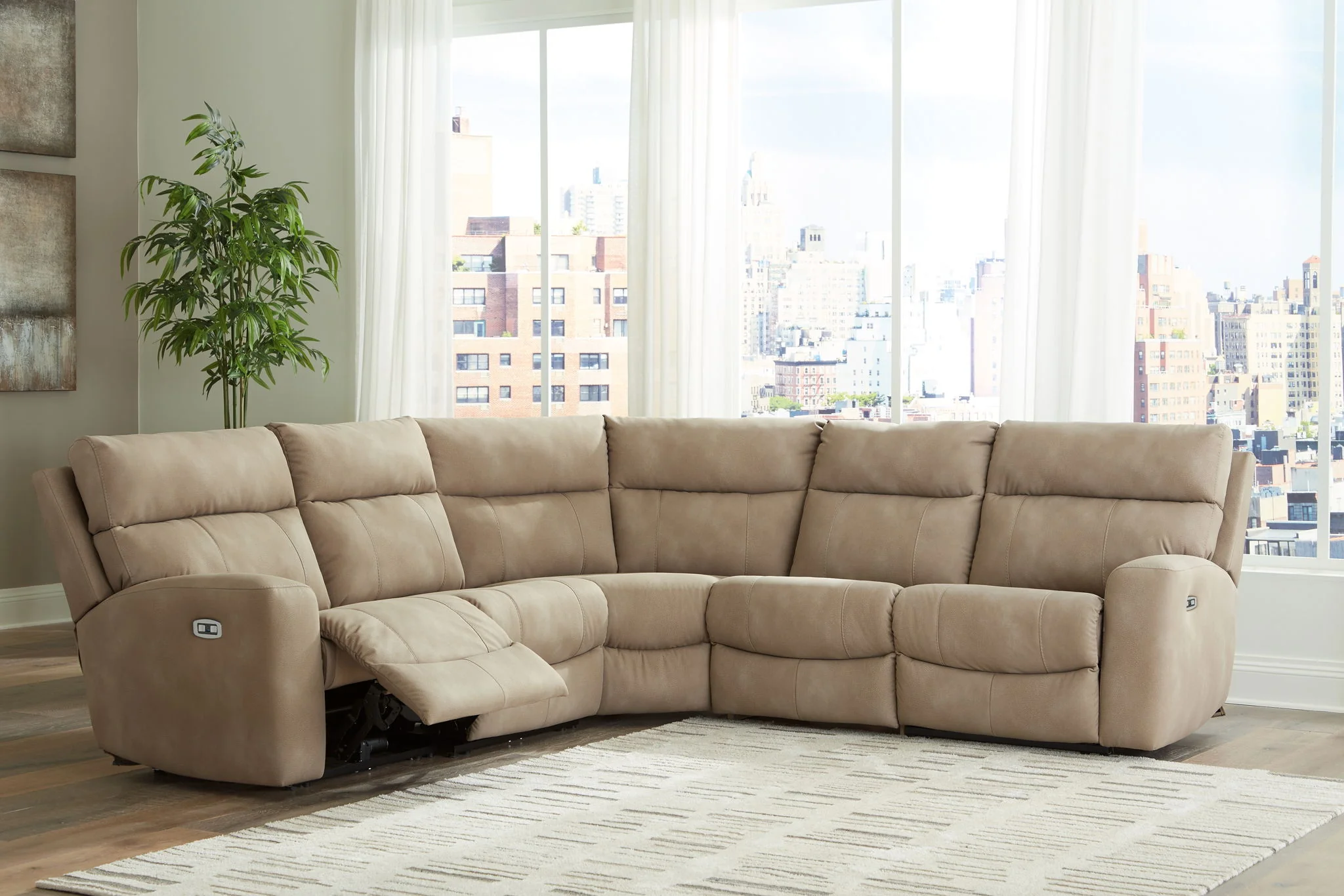Next-Gen Durapella - Power Reclining Sectional Set - Image 6