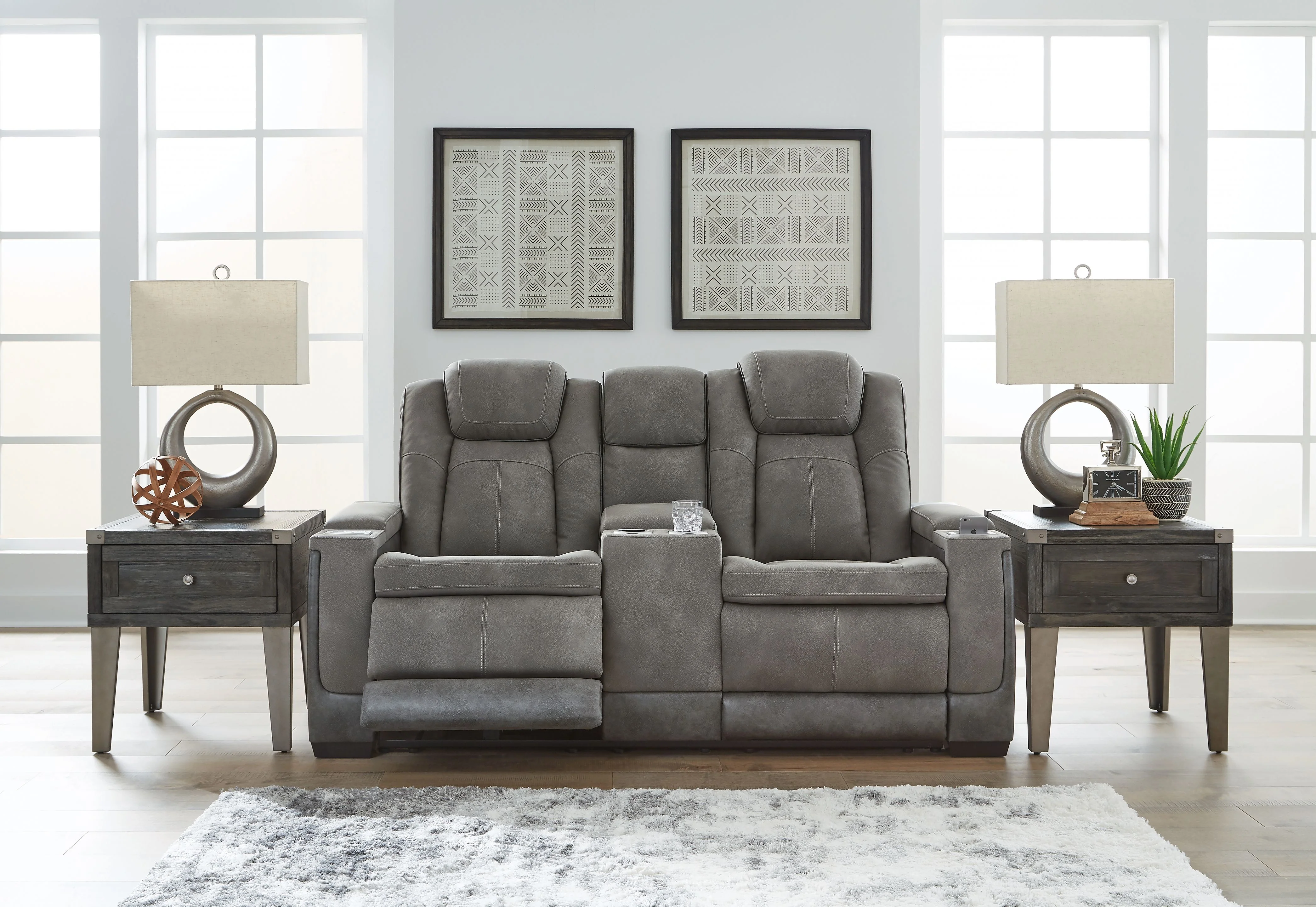 Next-Gen Durapella - Power Reclining Loveseat - Image 10
