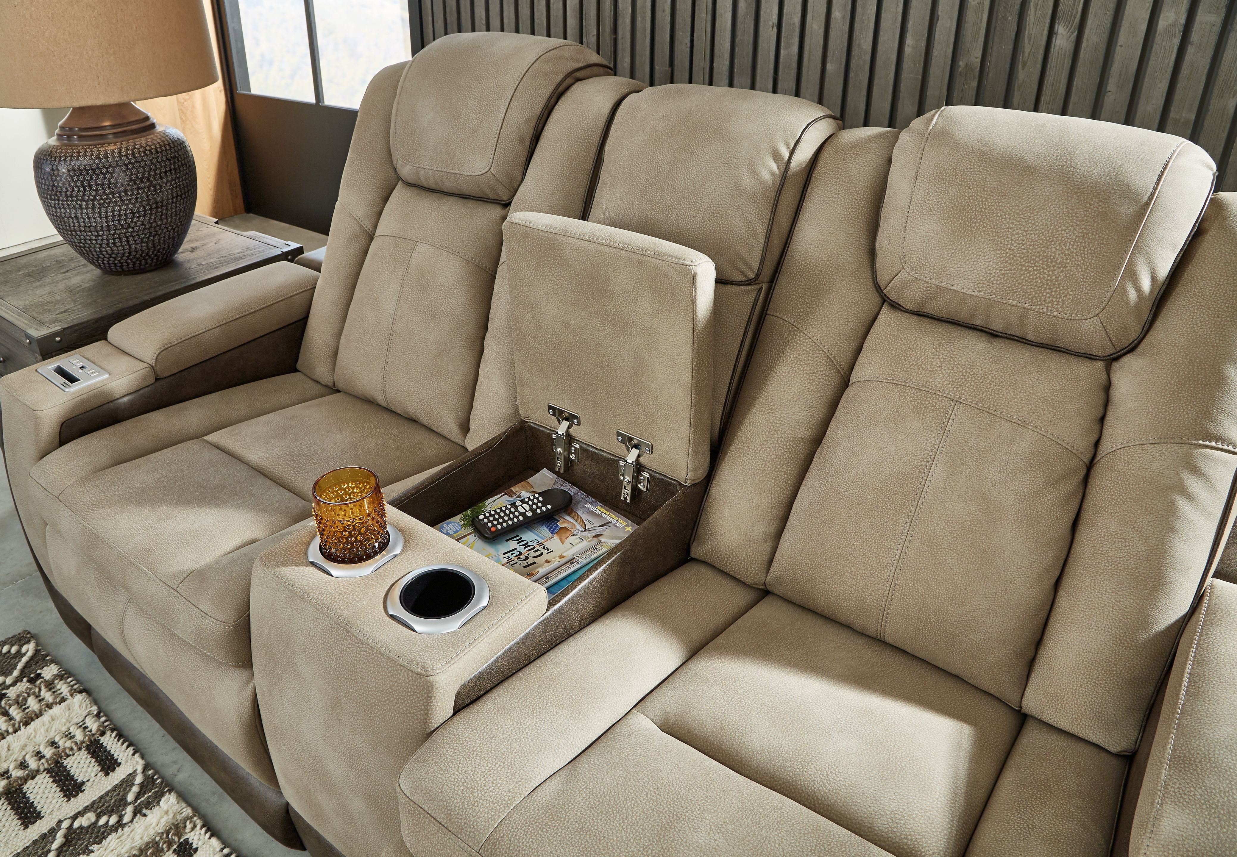 Next-Gen Durapella - Power Reclining Loveseat - Image 20