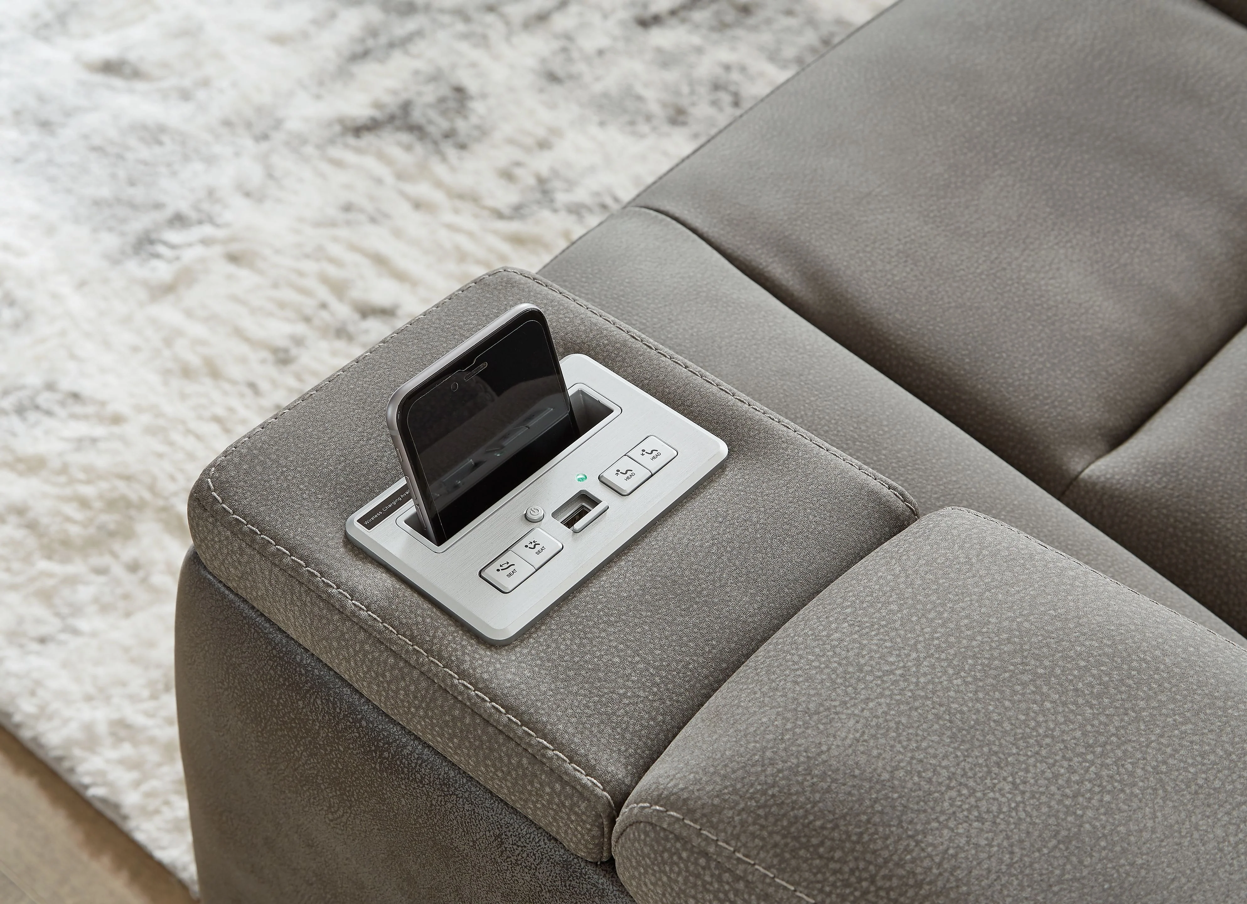 Next-Gen Durapella - Power Reclining Loveseat - Image 6