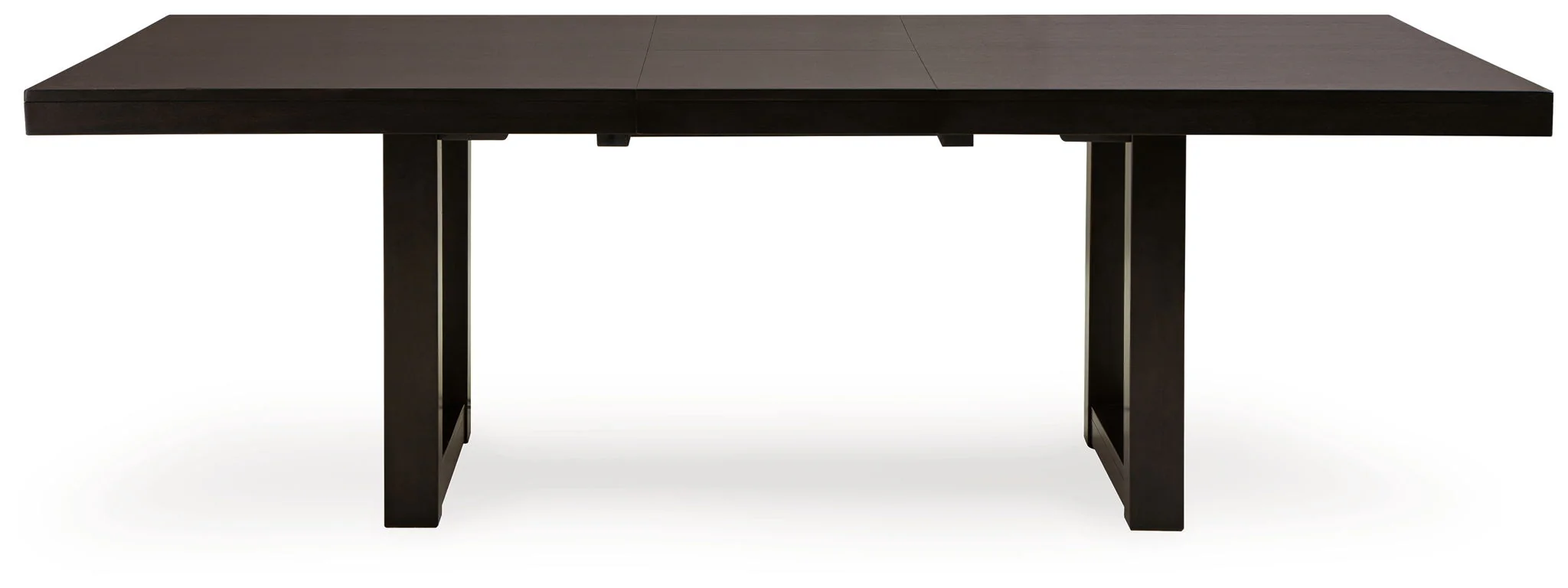 Neymorton - 7 Pc. - Rectangular Extension Table, 6 Side Chairs - Dark Grayish Brown - Image 6