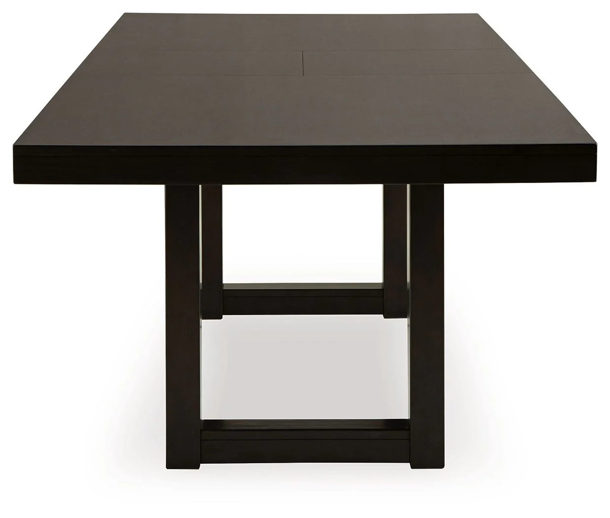 Neymorton - 7 Pc. - Rectangular Extension Table, 6 Side Chairs - Dark Grayish Brown - Image 8
