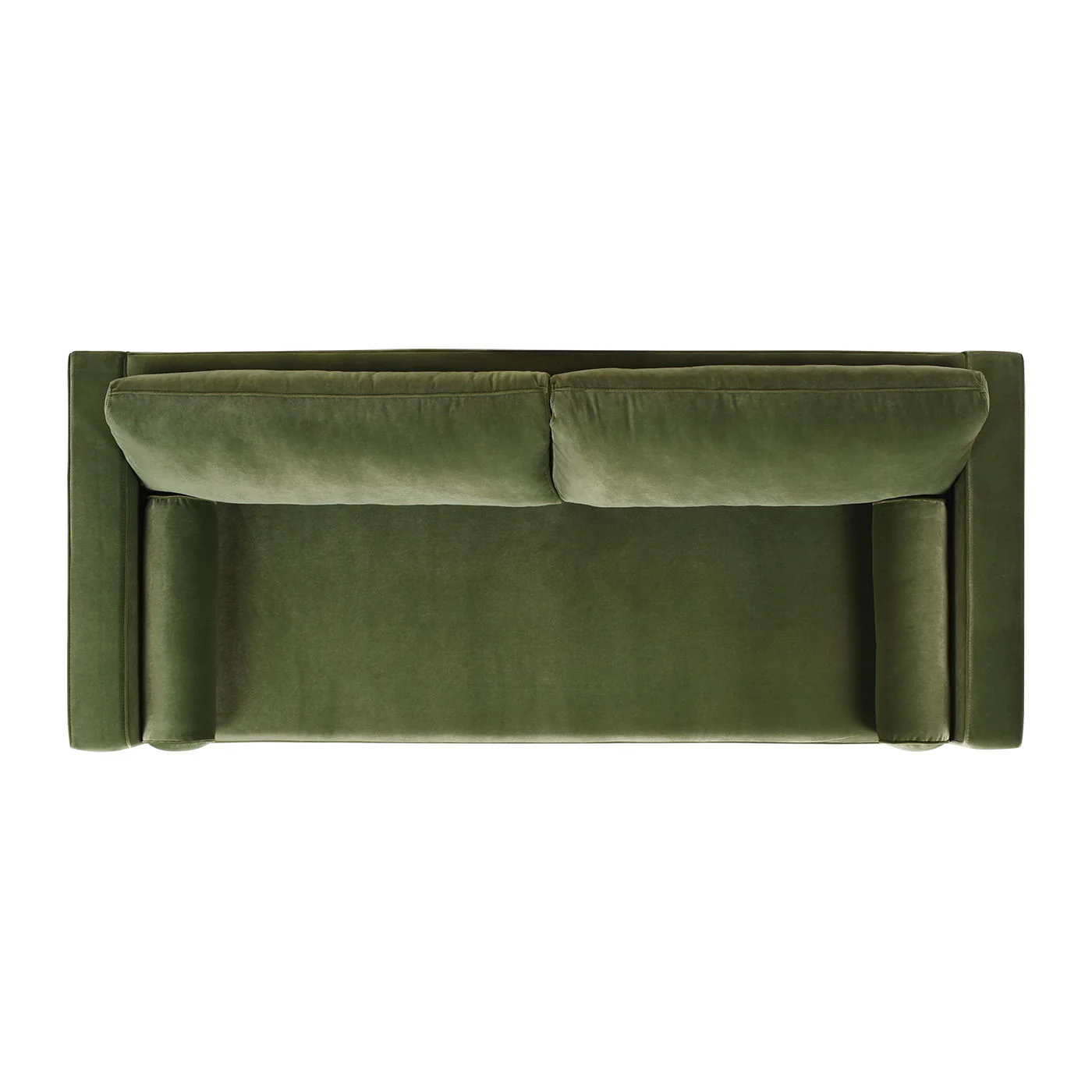 Nicholi - Mid-Century Modern Sofa - Olive Green - Image 4
