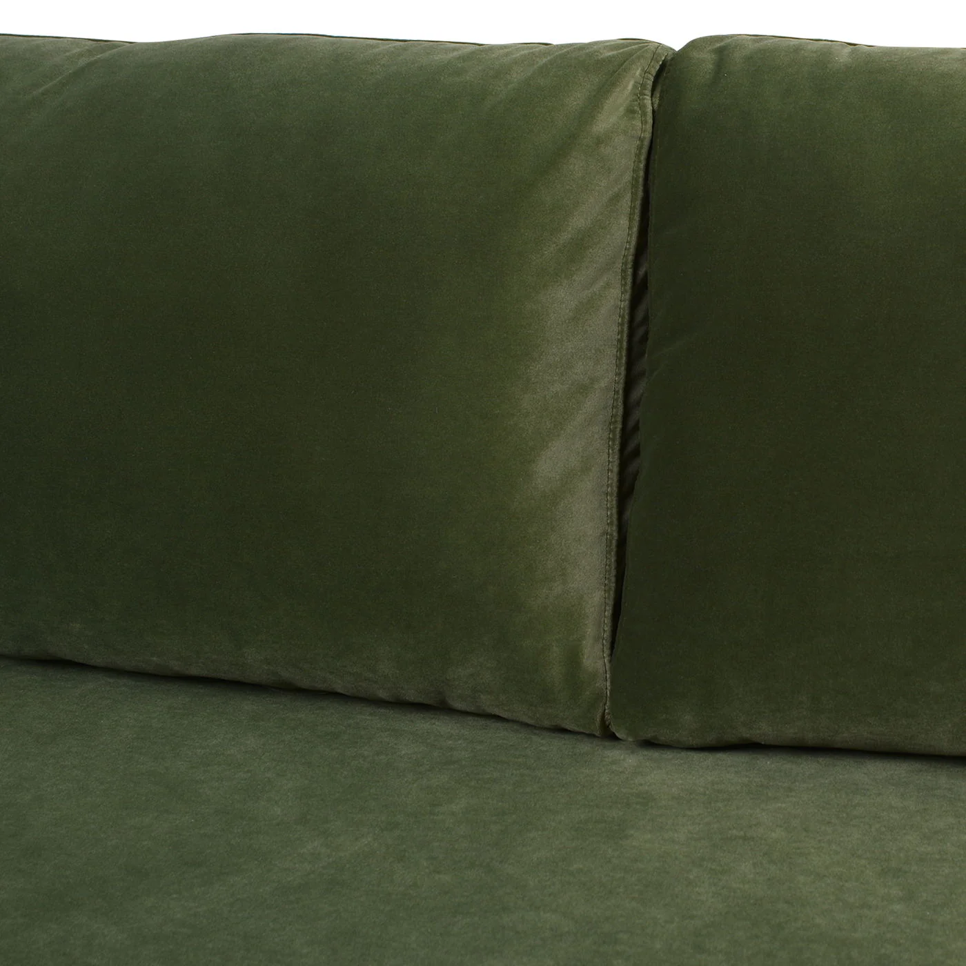Nicholi - Mid-Century Modern Sofa - Olive Green - Image 5
