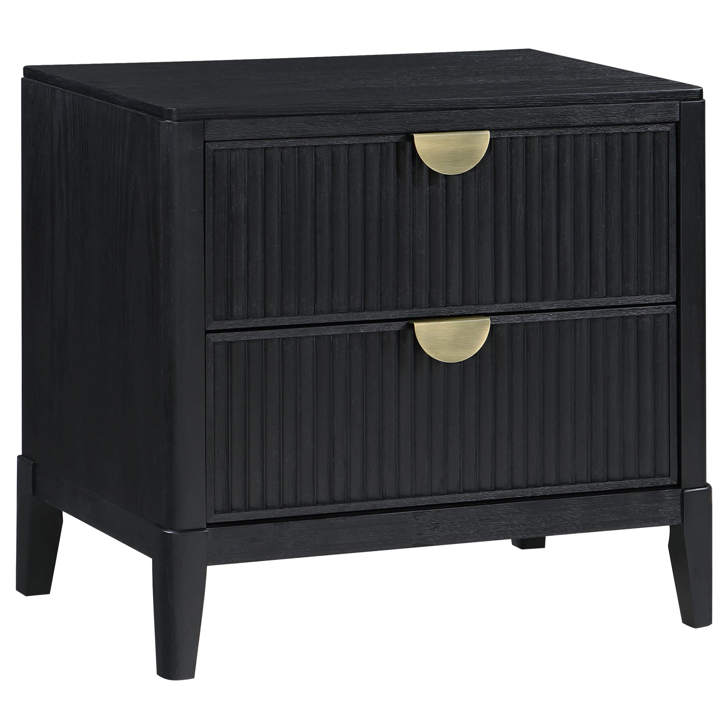 Brookmead - 2-Drawer Nightstand - Black - Image 16
