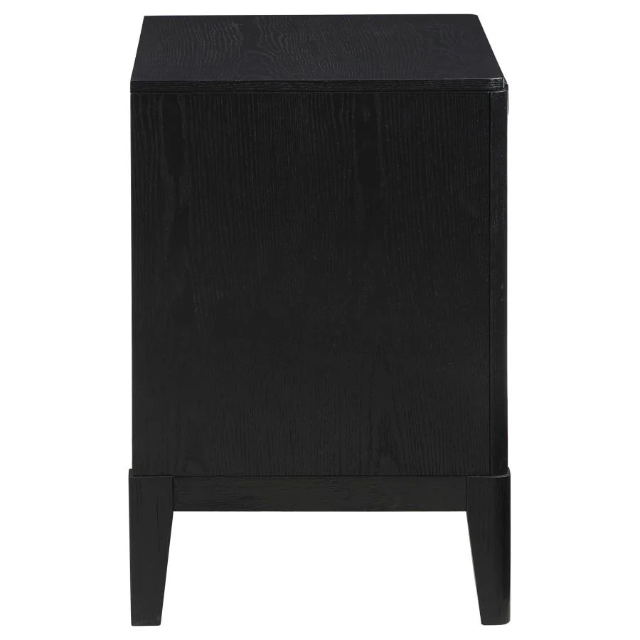Brookmead - 2-Drawer Nightstand - Black - Image 9