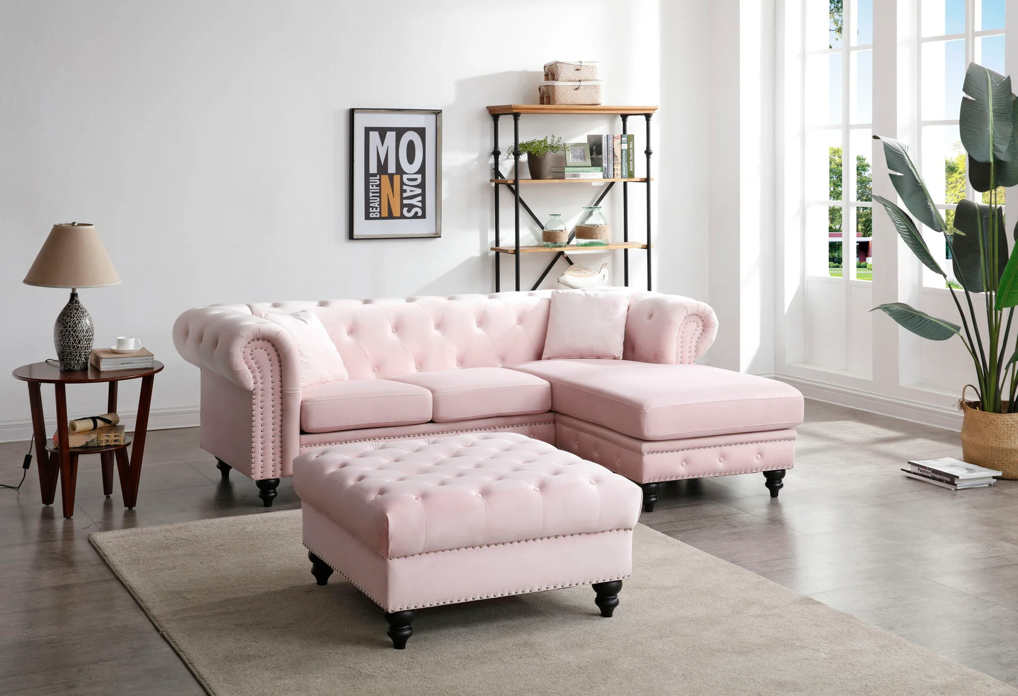 Nola - Luxurious Design Sofa Chaise - Image 6