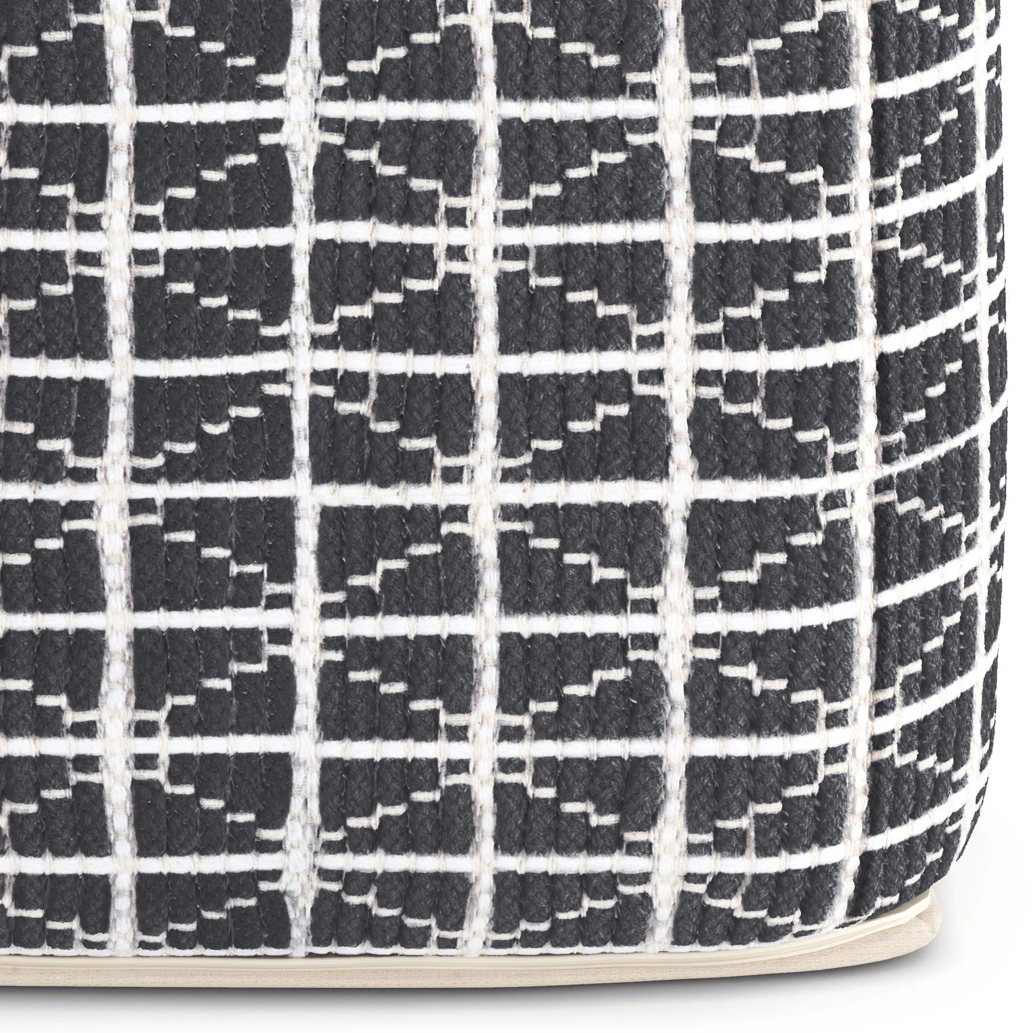 Noreen - Upholstered Square Pouf - Image 15