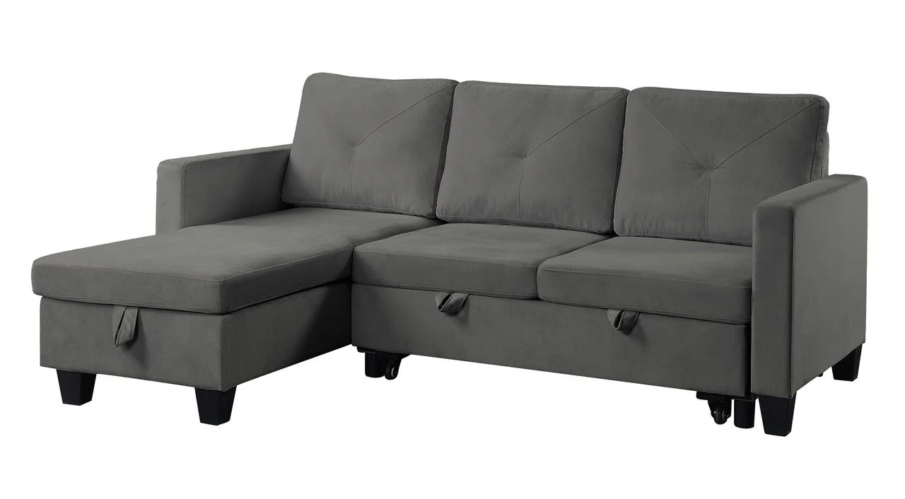 Nova - Reversible Sleeper Sectional Sofa With Storage Chaise - Image 3