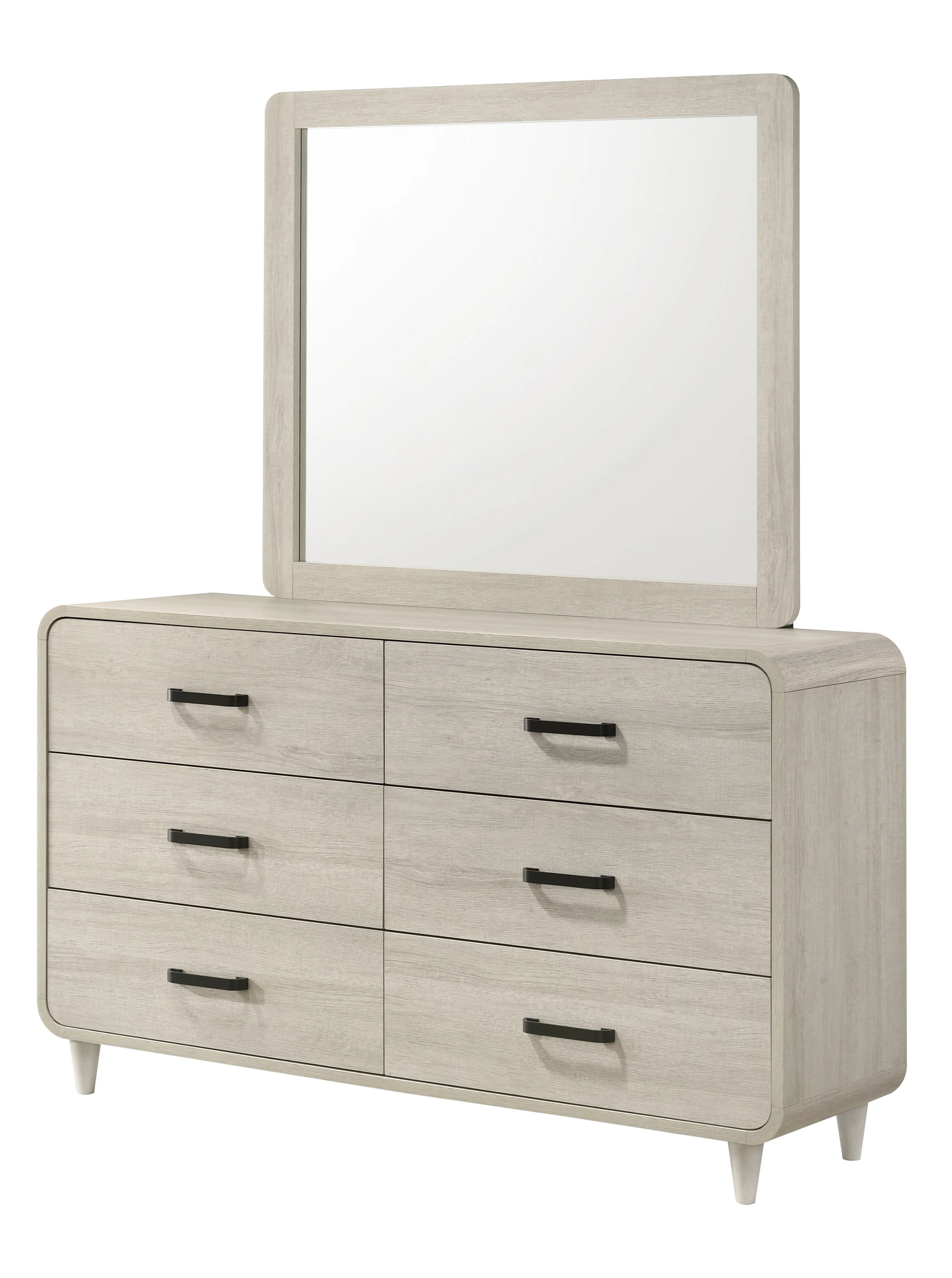 Nyomi Dresser Mirror - White - Image 3