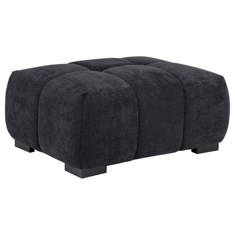 Octavia - Fabric Rectangular Upholstered Ottoman - Image 3