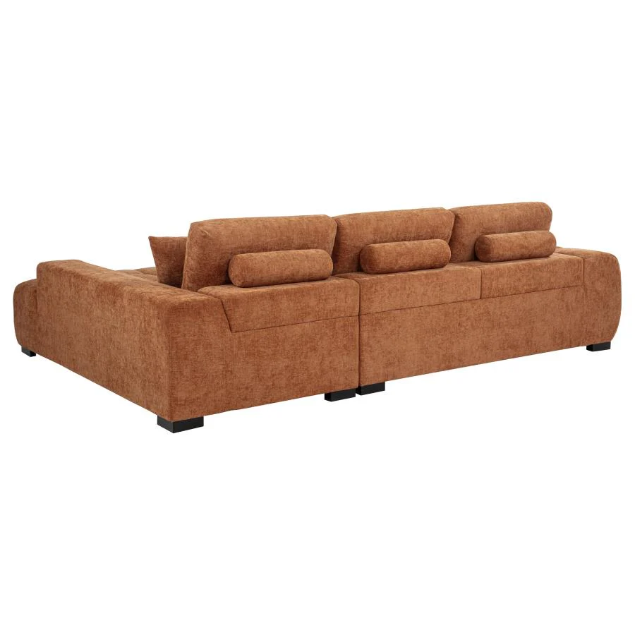Octavia - Fabric Upholstered Sectional Chaise Sofa - Image 10