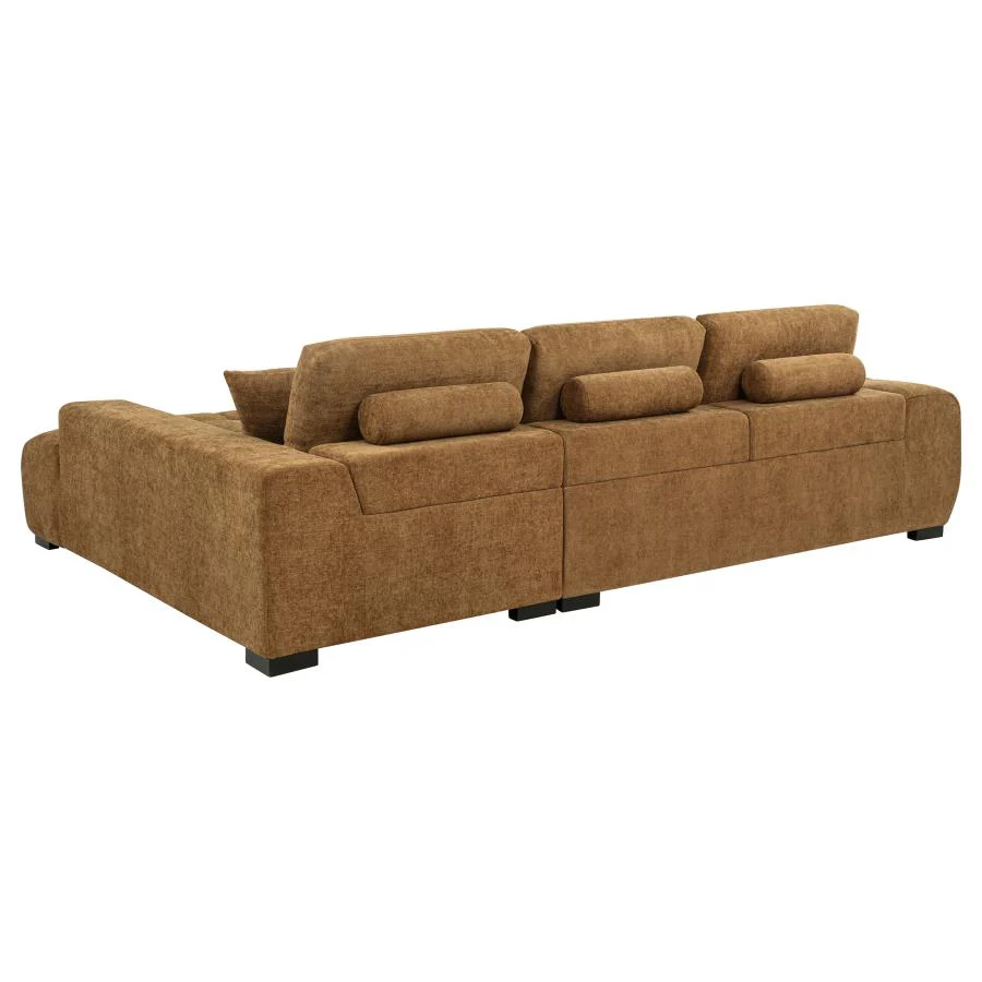 Octavia - Fabric Upholstered Sectional Chaise Sofa - Image 11