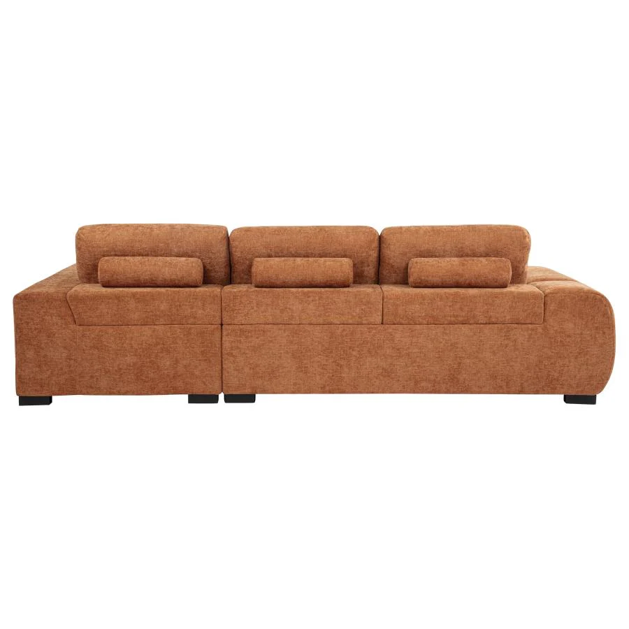 Octavia - Fabric Upholstered Sectional Chaise Sofa - Image 13