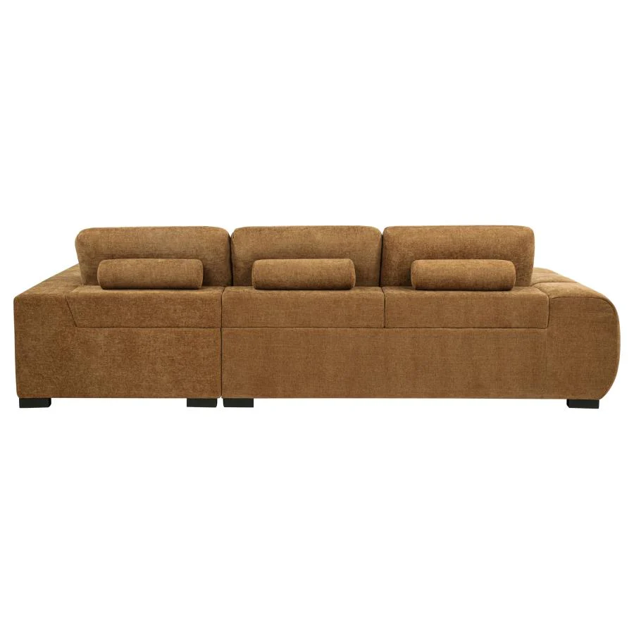 Octavia - Fabric Upholstered Sectional Chaise Sofa - Image 14