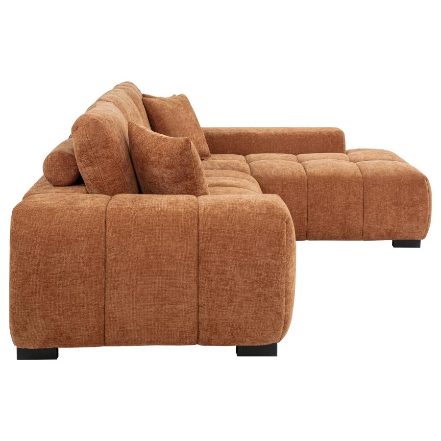 Octavia - Fabric Upholstered Sectional Chaise Sofa - Image 16
