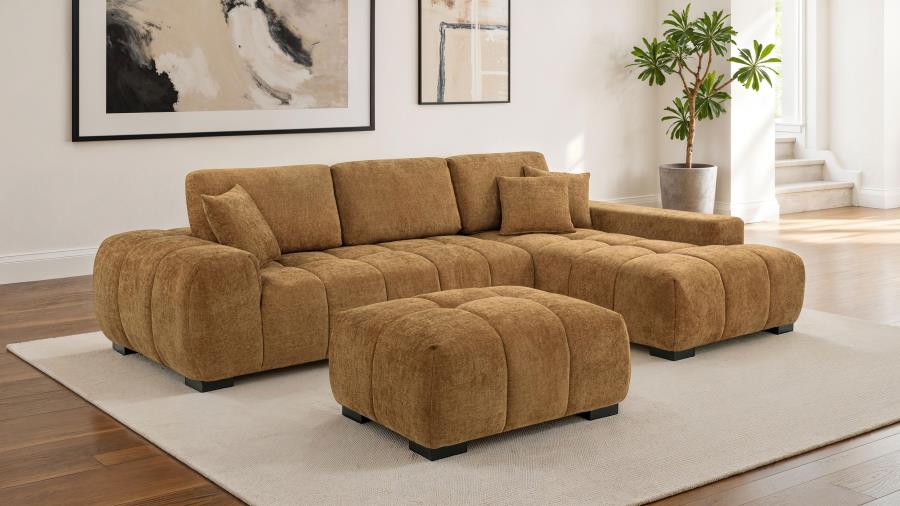 Octavia - Fabric Upholstered Sectional Chaise Sofa - Image 26