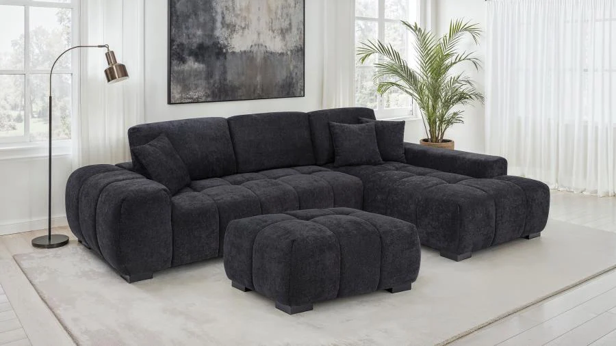 Octavia - Fabric Upholstered Sectional Chaise Sofa - Image 27