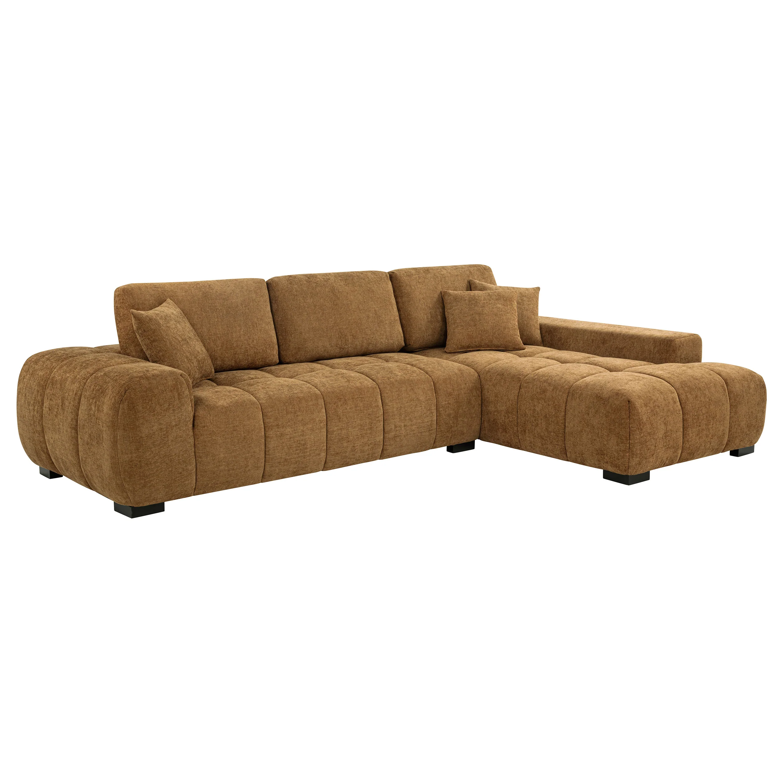 Octavia - Fabric Upholstered Sectional Chaise Sofa - Image 29