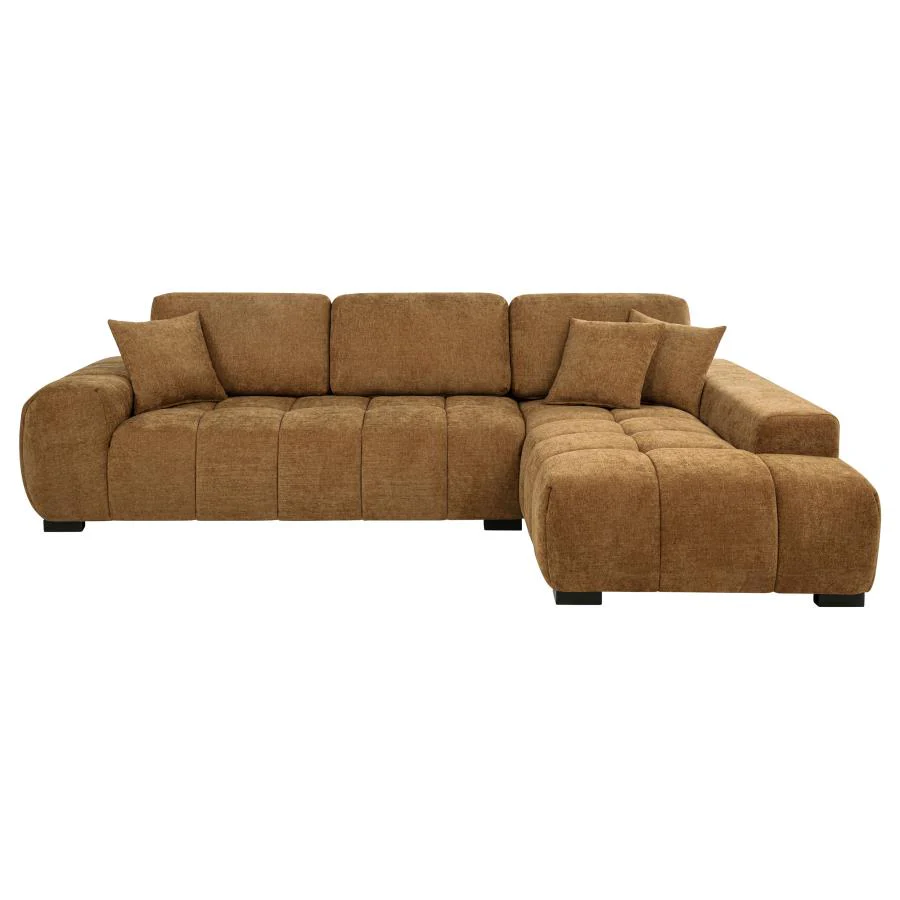 Octavia - Fabric Upholstered Sectional Chaise Sofa - Image 8