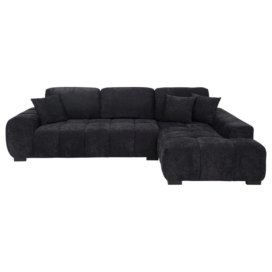 Octavia - Fabric Upholstered Sectional Chaise Sofa - Image 9
