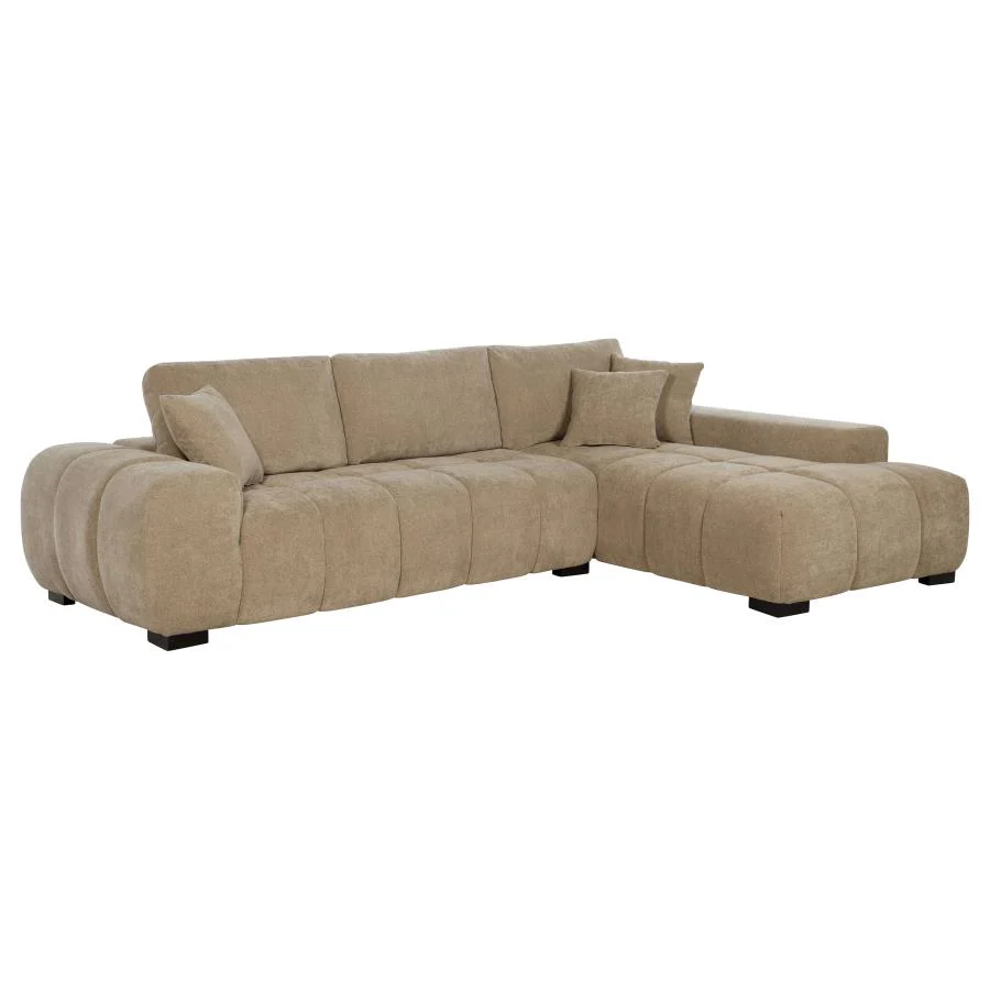 Octavia - Upholstered Sectional Chaise Sofa - Image 2