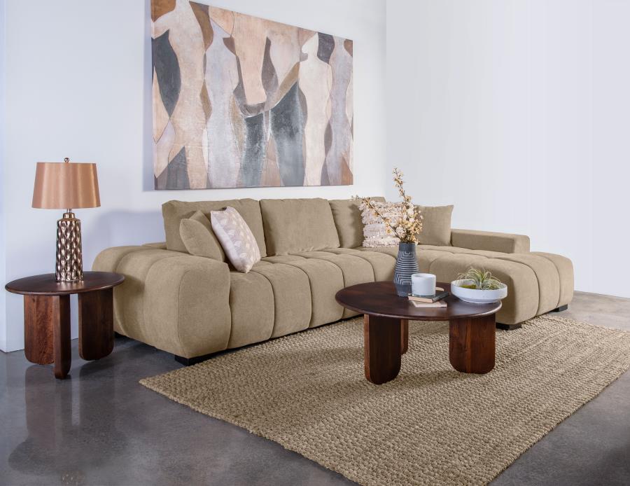 Octavia - Upholstered Sectional Chaise Sofa - Image 4