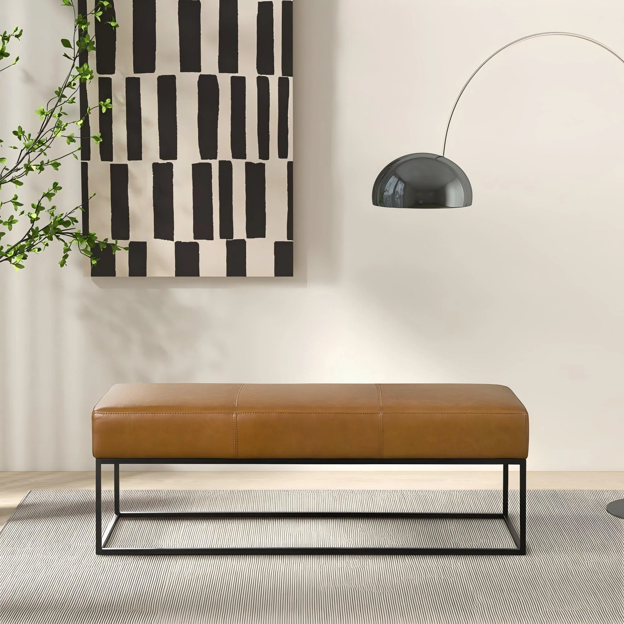 Odessa - Bench - Tan - Image 3