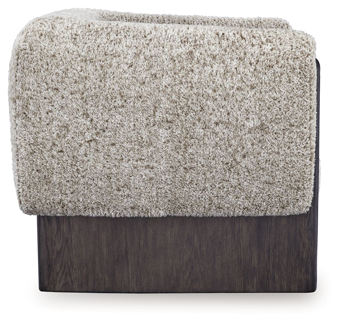 Olethea - Accent Chair - Oatmeal - Image 4