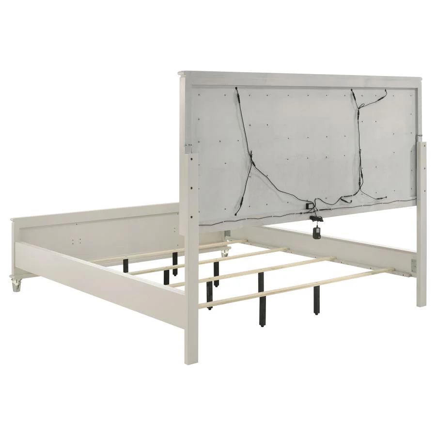 Olivia Bedroom Set Pearl White - Image 10