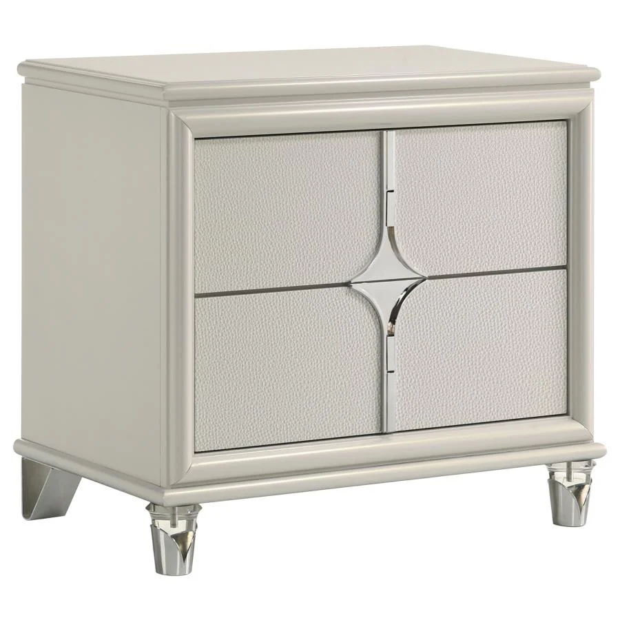 Olivia Bedroom Set Pearl White - Image 16