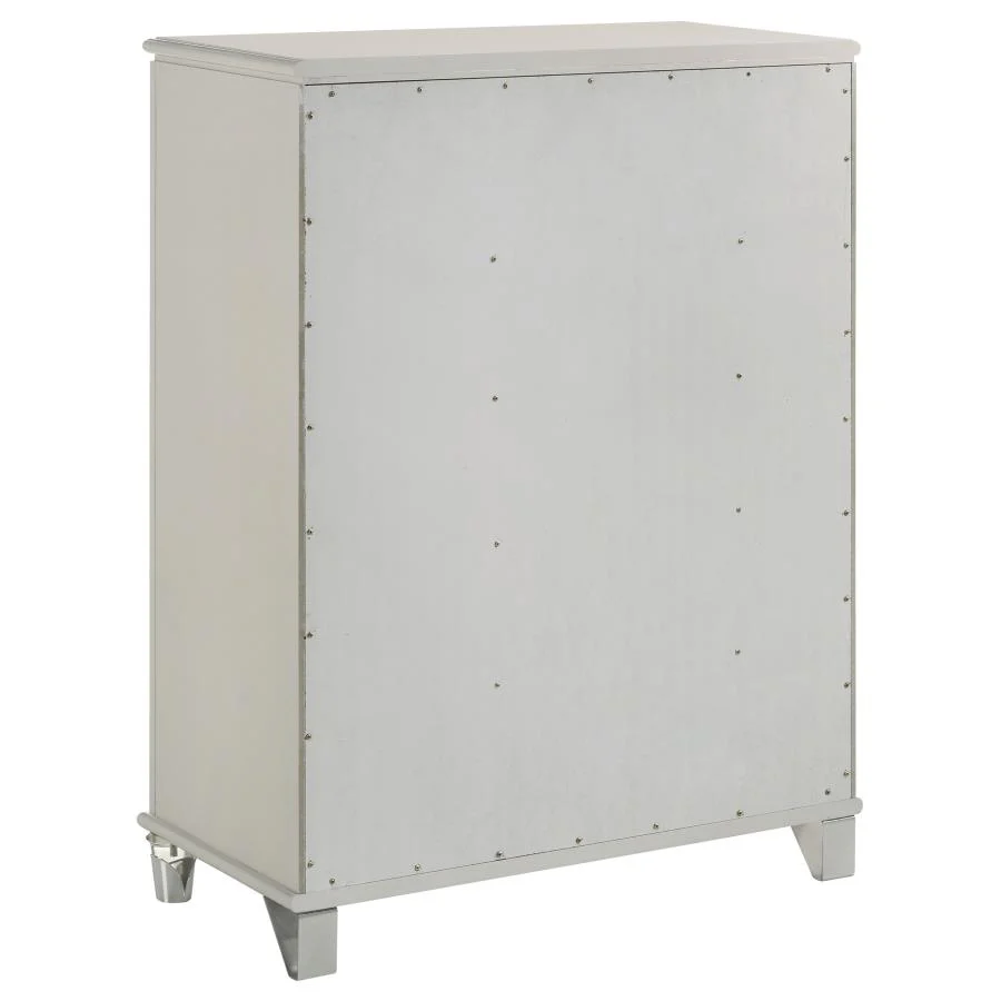 Olivia Bedroom Set Pearl White - Image 45