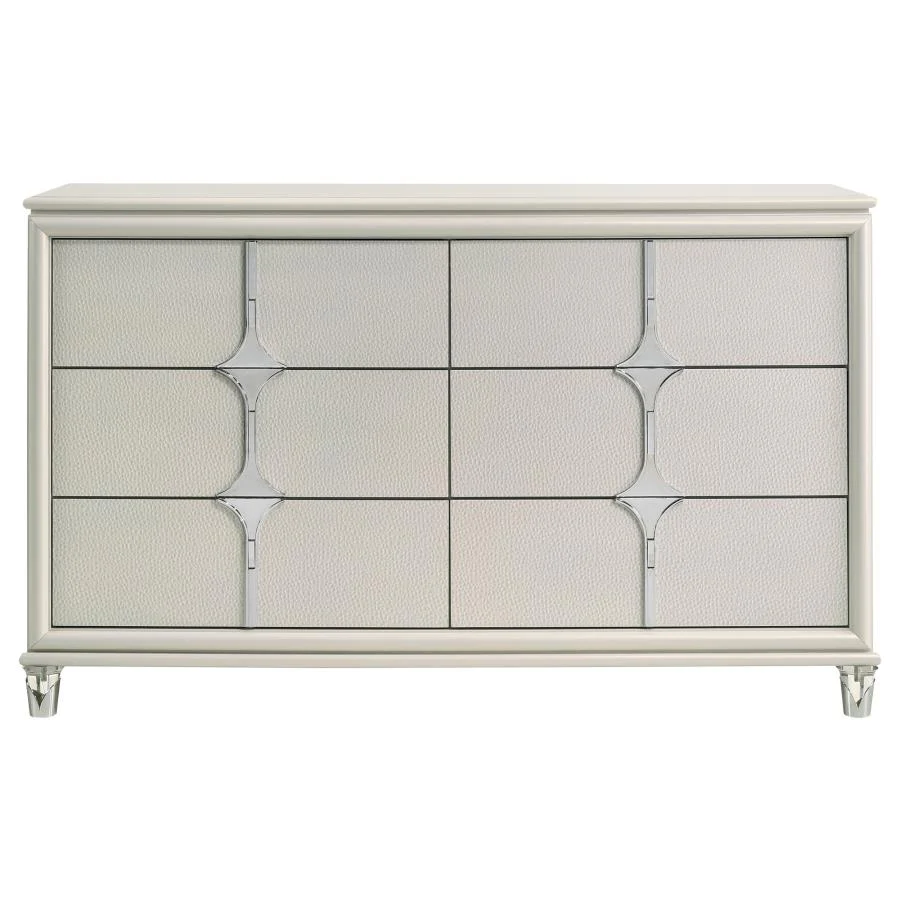 Olivia - 6-Drawer Dresser - Image 5