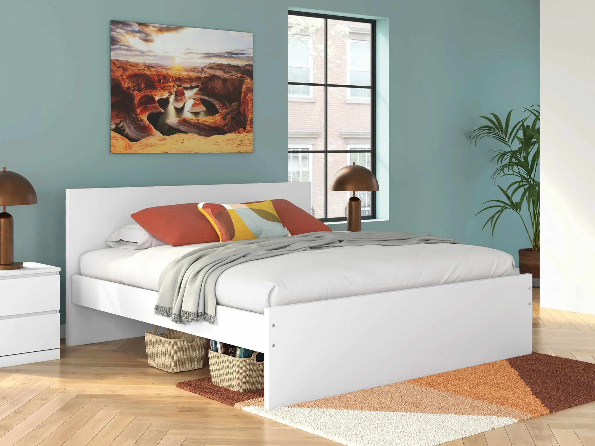 Onita - Panel Platform Bed - Image 179